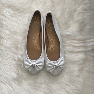 Circus by Sam Edelman white flats size 8 1/2 NWOT
